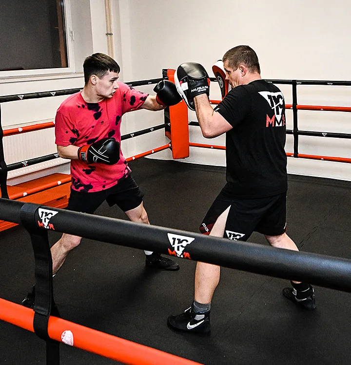 Trénink boxu 119 MMA