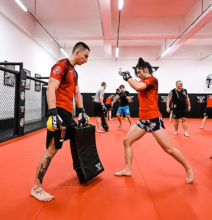 Trénink MMA 119 MMA